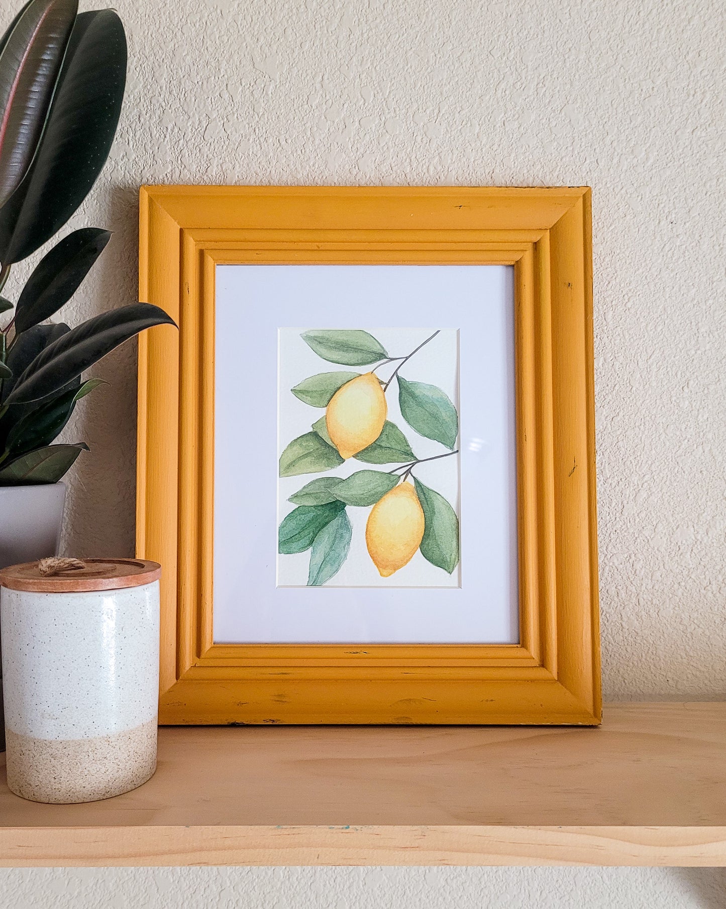 Framed Lemon Branch Original