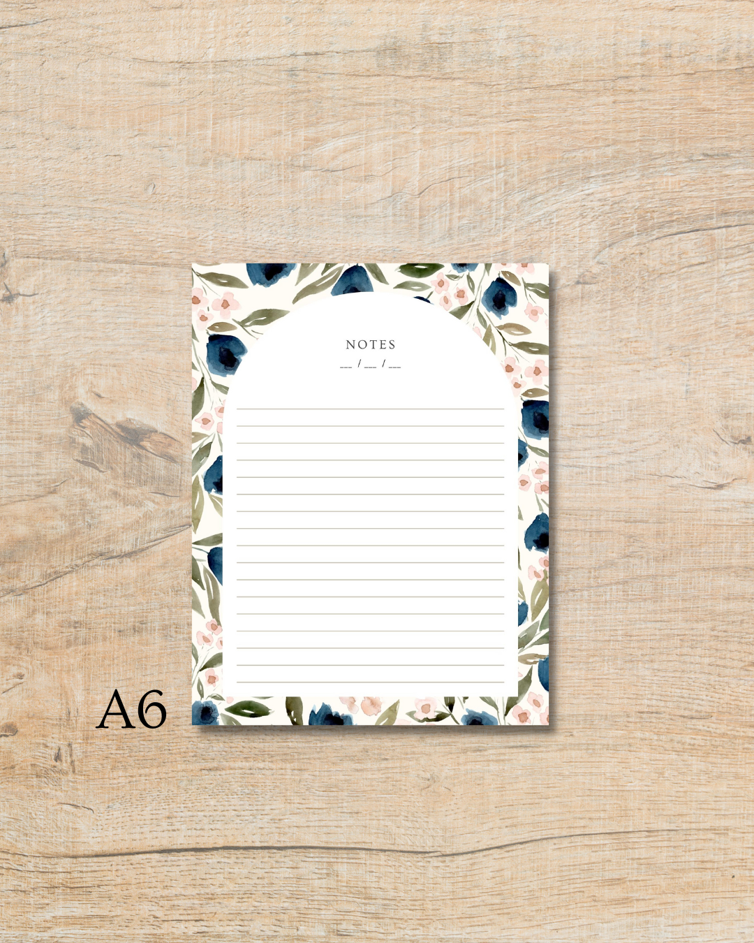 Blue Poppies Stationery Bundle