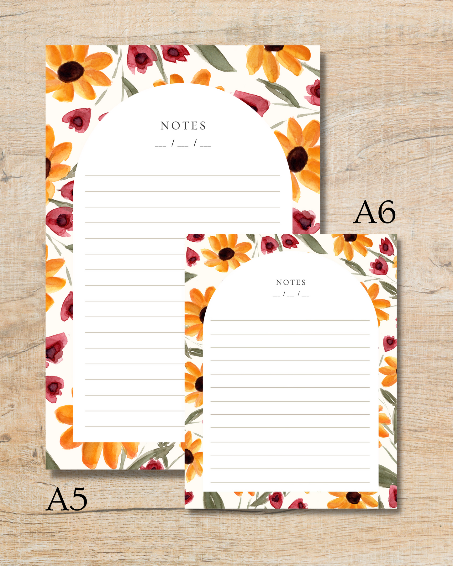 Black Eyed Susan Notepad